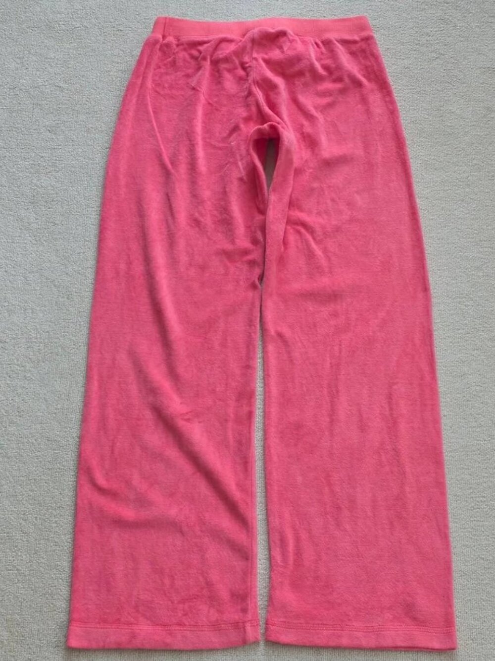 Pink Y2K Wide Leg Lounge Pants Soft Casual Sweatpants Low Rise Comfy